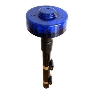 YUANHAO DC12V moto feu arrière pôle 1W balise mât moto arrière pôle lumière Led feu d'avertissement de trafic tige télescopique - Product Image 3