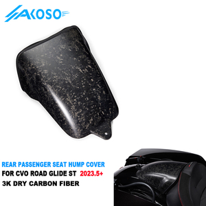 AKOSO Copertura Posteriore per Sedile Passeggero in Vera Fibra di Carbonio per <span class=keywords><strong>Harley</strong></span> <span class=keywords><strong>Davidson</strong></span> Touring CVO Road Glide ST FLTRXSE 2023.5+ - Product Image 1