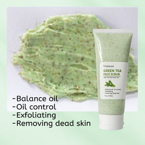 <span class=keywords><strong>Gommage</strong></span> Visage en Gros 4.1 oz Nettoyant Exfoliant à l'Extrait d'Arbre à Thé et Niacinamide pour Peaux Grasses Crème de Soin au Thé Vert - Product Image 3