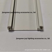 Kit de lampe à induction corporelle à LED en plastique pour barre lumineuse rigide, vente en gros d'usine, éclairage latéral d'armoire, utilisation intérieure et extérieure