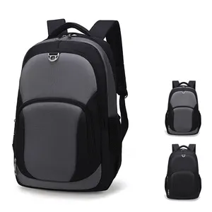 QXMOVING étanche école voyage sac d'affaires plusieurs poches usage quotidien hommes femmes 18 pouces sac à dos pour ordinateur portable