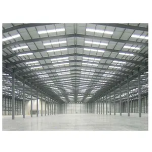 Prefabricated steel structure large span building factory workshop warehouse