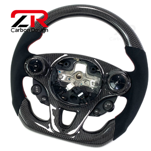 Volante de Fibra de Carbono Personalizado para <span class=keywords><strong>Smart</strong></span> Fortwo, Forfour, Forspeed, Forstars, <span class=keywords><strong>Smart</strong></span> <span class=keywords><strong>Roadster</strong></span> Prime, Eléctrico, Cabrio - Product Image 2