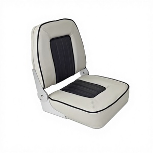 Asientos Plegables de Aluminio Resistentes a la Corrosión, a la Intemperie y a los Rayos UV para Barcos, Lanchas Rápidas y Yates de Pesca con Bisagras, Accesorios Marinos - Product Image 2