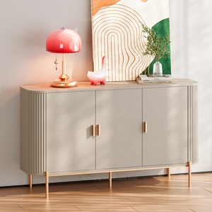 Gabinete de barra de café de 3 puertas Aparador de cocina Comedor de madera Sala de estar Gabinetes de almacenamiento de <span class=keywords><strong>TV</strong></span> - Product Image 1