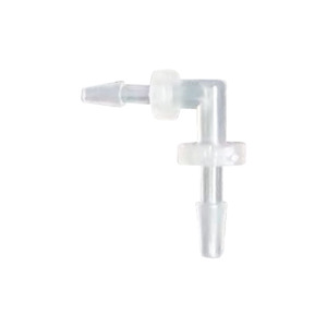 Codo de Plástico en Forma de L de 1.6*2.4MM, Conector de Manguera Transparente de PP para Salida de Agua de Acuario - Product Image 1