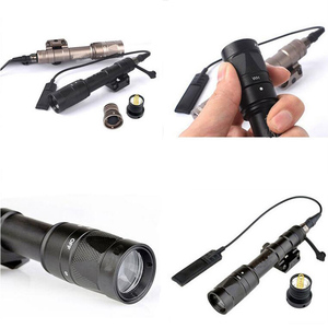 500 Lumens M600W Strobe Đèn Pin Chiến Thuật Scout Ánh Sáng Săn Bắn Sáng Spotlight Với Áp Lực Chuyển Đổi Phù Hợp Với 20Mm Đường Sắt - Product Image 3