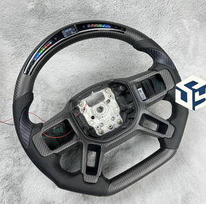 <span class=keywords><strong>Volante</strong></span> de Fibra de Carbono para Land Rover, para Range Rover, Range Rover Velar Sport, <span class=keywords><strong>Volante</strong></span> de Fibra de Carbono con Cuero Blanco y LED - Product Image 2