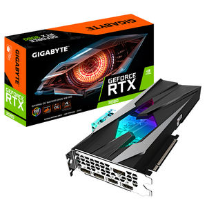 Tarjeta Gráfica para Juegos <span class=keywords><strong>GIGABYTE</strong></span> RTX 3080 Gaming OC WATERFORCE WB 10G Usada, con 10GB GDDR6 <span class=keywords><strong>320</strong></span> BIT Memo - Product Image 1