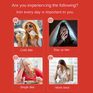 Compresse di emina OEM Blue Cap integratore di ferro su misura biotina granuli acido folico antiossidante per adulti ha migliorato la densità ossea 0.5g 60 - Product Image 3