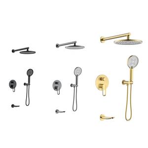 Cina produzione completo sistema <span class=keywords><strong>doccia</strong></span> a manico singolo a parete Set <span class=keywords><strong>doccia</strong></span> nascosta acqua calda fredda reggiseni rubinetto <span class=keywords><strong>doccia</strong></span> - Product Image 1