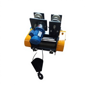 Polipasto Eléctrico de Cable con Capacidad de 1-10 Toneladas, Altura de Elevación de 12.8m, Freno de Caída, Freno de Disco, Motor con Caja de Engranajes, Control Remoto ABB, Metálico - Product Image 1