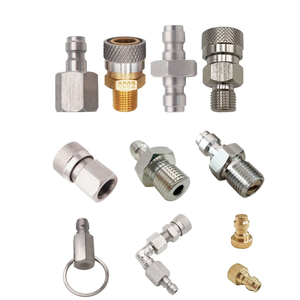 HPA Gás Foster Quick Disconnect Adapter 8mm Acoplador NPT BSP G1/8 ''Blind Plug Adaptador Feminino Masculino para Ar para <span class=keywords><strong>Paintball</strong></span> - Product Image 1