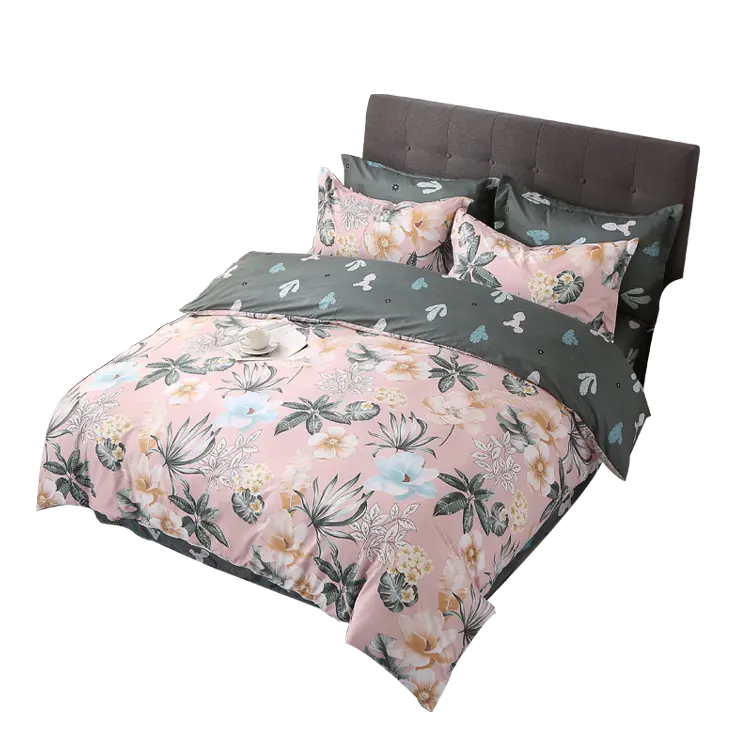 Luxe 3D 100% Polyester Dekbed Kingsize Kinderen Microfiber Quilt Kussenslopen Set Voor Kamer