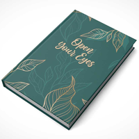 Services d'impression de livres personnalisés, estampage à l'or, bords pulvérisés, livres imprimés à la demande, livre relié de luxe à couverture rigide