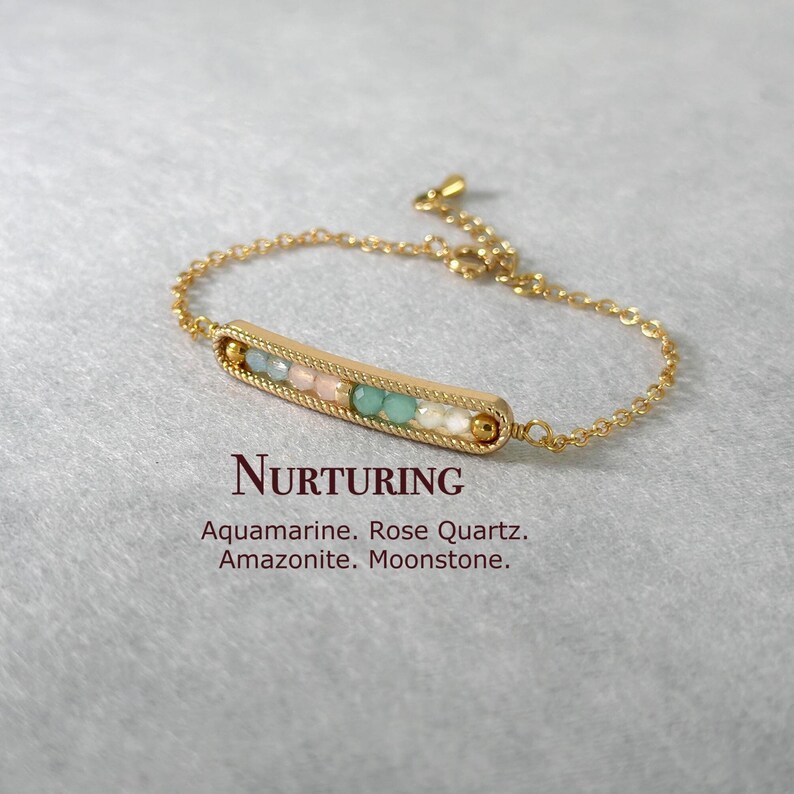 Aigue-marine rose quartz rose amazon clair de lune