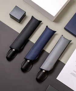 Parapluie pliant de résistance au vent fort imperméable de tissu à haute densité extra large d'ouverture et de fermeture automatique de voyage classique - Product Image 4