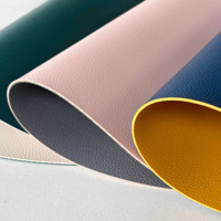 Napperons de table personnalisés réutilisables en similicuir irrégulier, imperméables, résistants à la chaleur, épaisseur 2 mm, antidérapants, accessoires de cuisine et de salle à manger