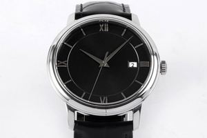 High-end 5A Luxury Custom Logo OEM Stainless Steel Automatic Mechanical <b>Watch</b> Sapphire Crystal Dial Leather Strap <b>Case</b> - Product Image 2