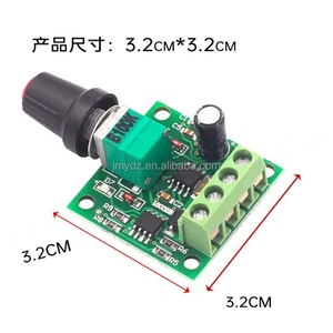 Regulador de Velocidad de Motor DC PWM 1.8V 3V 5V 6V 12V 2A con Función de Interruptor de Control de Velocidad 1803BK - Product Image 4