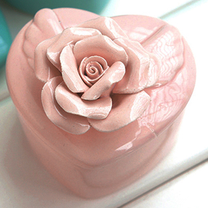 OEM Fashion Vintage <strong>Jewelry</strong> Storage Decor Fashion <strong>Rose</strong> Series <strong>Ceramic</strong> Fashion Porcelain Flowers <strong>Jewelry</strong> <strong>Box</strong> - Product Image 6