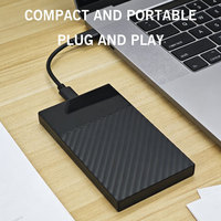 Nouvel boîtier externe coulissant VONN 2,5 pouces SATA vers USB 3.0/3.1 C400 OEM sans outil 5 Gbit/s pour disque dur PC portable