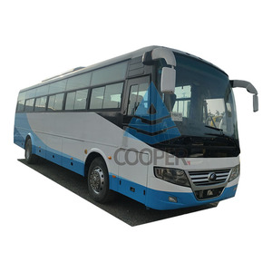 Untuk YU-TONG Coaches pelatih 53 tempat duduk 2 + 2 tata letak 65 kursi 2 + 3 tata letak Euro 3 Diesel RHD/LHD Harga bagus biru dan putih tersedia - Product Image 1
