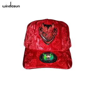 Cappello da Baseball Personalizzato all'Ingrosso a 5 Pannelli in Suede Stile Trucker Corridos Tumbados Baez Innedit Rico Beard Baez - Product Image 3