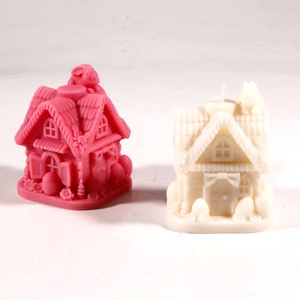 TangChu Rabbit Holding House Silicone Candle Mold for Making <b>Soap</b> Dishes, Jewelry Trays, Candles and Home Organizers - Product Image 4