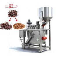 Machine à éplucher les fèves de cacao de haute qualité pour usage industriel LST, machine à cacao automatique pour cacahuètes, machine à éplucher la peau rouge pour les fèves de cacao
