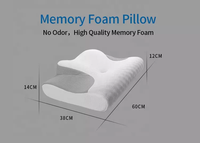 Technique tricotée de mousse à mémoire d'oreiller cervicale de refroidissement de Nano-Gel pour l'utilisation confortable d'avion d'hôtel de soins infirmiers de camping
