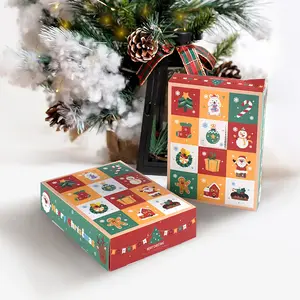Produk baru hadiah Natal manis kalender kedatangan hadiah kotak buta khusus