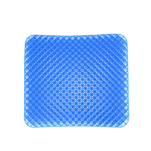 Coussin de siège en gel haute élasticité, coussin rafraîchissant en nid d'abeille pour le bureau, la voiture, l'été - Product Image 2