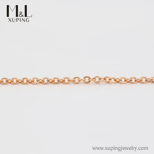ML87347 XUPING Schmuck ML Store Vintage Frauen <span class=keywords><strong>Delver</strong></span> Schmuck 18 Karat Gold Farbe Mädchen Strand Halskette Damen Kette Halskette - Product Image 4