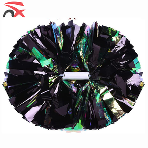 Venta al por Mayor <span class=keywords><strong>de</strong></span> Fábrica: Productos <span class=keywords><strong>de</strong></span> <span class=keywords><strong>Pompones</strong></span> con Flores Tejidas a Mano <span class=keywords><strong>para</strong></span> Animadoras, Actividades Deportivas y Animación - Product Image 6