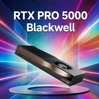 Station de travail professionnelle RTX PRO 5000 72 Go Blackwell, GPU 72 Go ECC GDDR7 PCIe 5.0 X16 pour simulation 3D et inférence IA