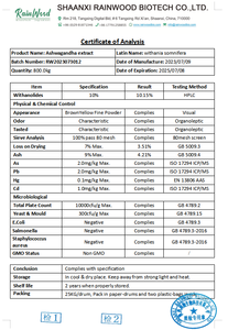 Ekstrak Herbal Pria Bubuk Ashwagandha Grosir Ekstrak Ashwagandha Ashwagandha - Product Image 2