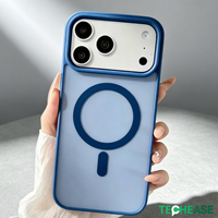 Coque de téléphone avec protection d'objectif givrée en PC et TPU, compatible avec la charge sans fil pour iPhone 18, 18 Pro, 18 Pro Max, 18 Air