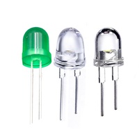 Usine Dip LED haute luminosité blanc Led Diode 3v 15/25/45/60 degrés jambe courte longue jambe haute qualité LED Diode