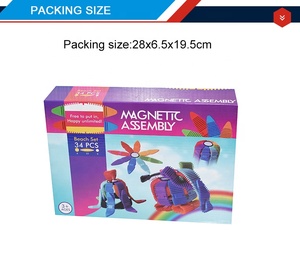 DIY equipo <span class=keywords><strong>flexible</strong></span> juguete bloques magnéticos para los niños - Product Image 5