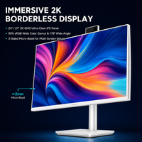 27 İnç Hepsi Bir Arada Masaüstü Bilgisayar FHD 1920x1080 Intel Core I7 DDR4 32GB 2TB SSD Windows 11 Bluetooth WiFi Geniş Ekran Ofis İçin