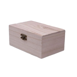 5 Unfinished Wooden Boxes Suitable for Birthday Gifts Wedding or Baby Mementos Christmas Eve Boxes Jewelry Boxes and Family <strong>Stor</strong> - Product Image 1