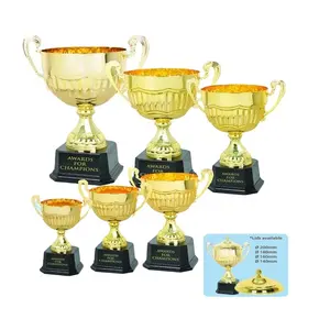 Lower price metal assembled sports trophy