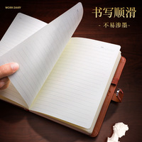 Carnet de notes professionnel Premium B5 avec boucle métallique, reliure spirale, 100 feuilles, couverture PVC/tissu, logo personnalisé et option cadeau