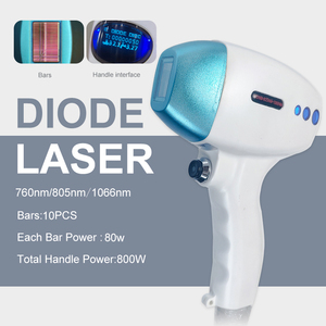 Máquina Profesional de Depilación Láser de Diodo de 10 Barras con 3 Longitudes de Onda 755nm 808nm 1064nm - Product Image 5