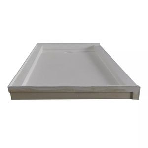 Platos <span class=keywords><strong>de</strong></span> <span class=keywords><strong>Ducha</strong></span> <span class=keywords><strong>de</strong></span> Acrílico Modernos Personalizados, <span class=keywords><strong>Paneles</strong></span> Rectangulares <span class=keywords><strong>de</strong></span> Mármol para Baño, Múltiples Lados, para Aplicaciones en Hoteles - Product Image 3