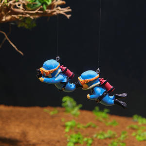 Ornements d'<span class=keywords><strong>aquarium</strong></span> en résine Décoration flottante intéressante Simulé Mini Diver Fish Tank Accessoires d'<span class=keywords><strong>aquarium</strong></span> - Product Image 4