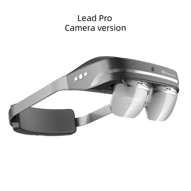 Dream Glass Lead Pro HD AR Smart Glasses 4K Wireless All-in-one VR Glasses Virtual Reality 90° Ultra-wide FOV HD Display