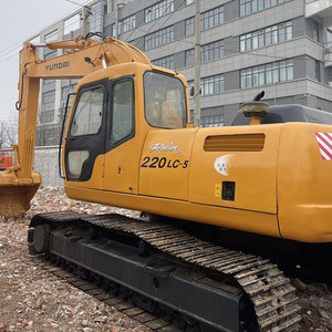 รถขุดไฮดรอลิกฮุนได 220LC มือสอง ชั่วโมงการใช้งานน้อย ประสิทธิภาพสูง เครื่องจักรก่อสร้างขนาดกลาง มีสินค้าในสต็อก - Product Image 3