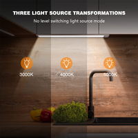 Lumière LED magnétique sous armoire, fabriquée au Vietnam, avec aimant intégré, pour cuisine, armoire, éclairage de magasin, recharge USB
